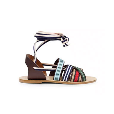 Ankle-Tie Sandals | ML Style | Meg Lonergan Interiors