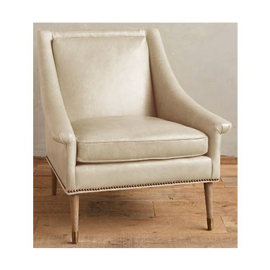 Leather Tillie Armchair | ML Style | Meg Lonergan Interiors