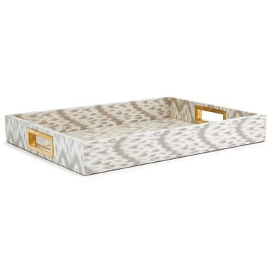 Stone Ikat Tray | ML Style | Meg Lonergan Interiors