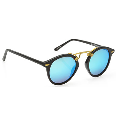 St. Louis Matte Black Sunglasses | ML Style | Meg Lonergan Interiors