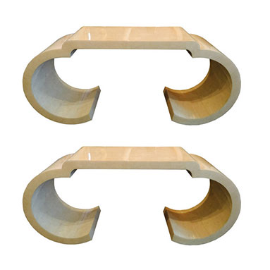 Parchment Style Console Table | ML Style | Meg Lonergan Interiors