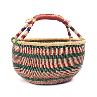 Ghana Bolga Basket | ML Style | Meg Lonergan Interiors