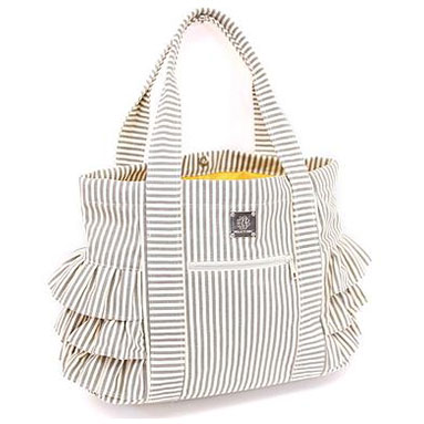 Canvas Diaper Bag | ML Style | Meg Lonergan Interiors