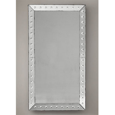Glass Beveled Mirror | ML Style | Meg Lonergan Interiors