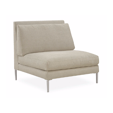 Lee Armless Chair | ML Style | Meg Lonergan Interiors