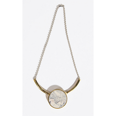 Marble Jasper Necklace | ML Style | Meg Lonergan Interiors