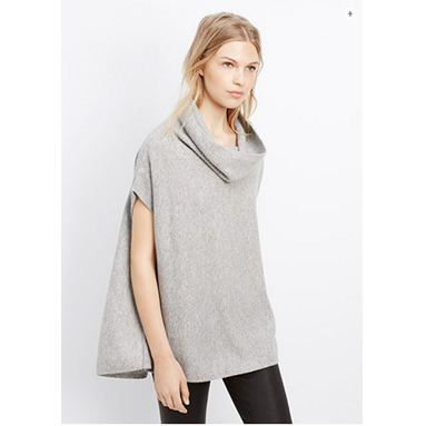 Cashmere Ribbed Cap Sleeve Turtleneck | ML Style | Meg Lonergan Interiors