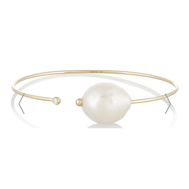 Pearl and Diamond Cuff | ML Style | Meg Lonergan Interiors