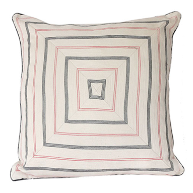 Stripe Tweed Euro | ML Style | Meg Lonergan Interiors