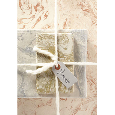 Marble Gift Wrap | ML Style | Meg Lonergan Interiors