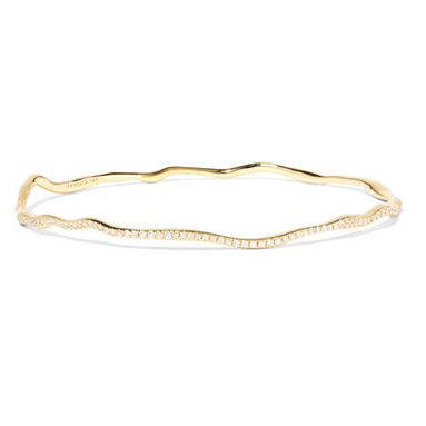 18-karat Gold Diamond Bracelet | ML Style | Meg Lonergan Interiors