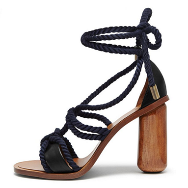 Mulberry Rope Heel | ML Style | Meg Lonergan Interiors
