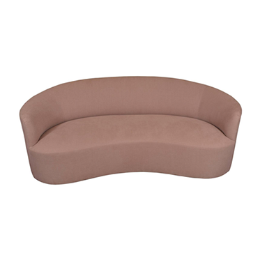 Custom Curved Sofa | ML Style | Meg Lonergan Interiors