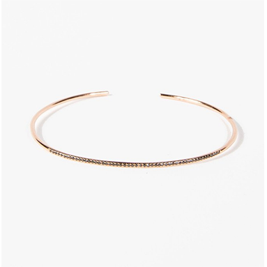 Rose Gold and Diamond Cuff | ML Style | Meg Lonergan Interiors