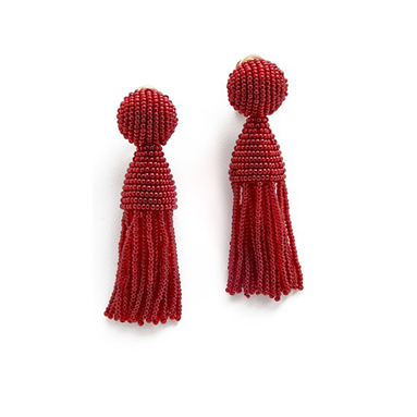 Oscar de la Renta Earrings | ML Style | Meg Lonergan Interiors