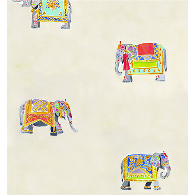 Elephant Wallpaper | ML Style | Meg Lonergan Interiors