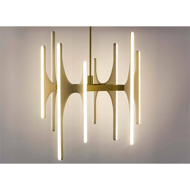 Ash and Onyx Chandelier | ML Style | Meg Lonergan Interiors