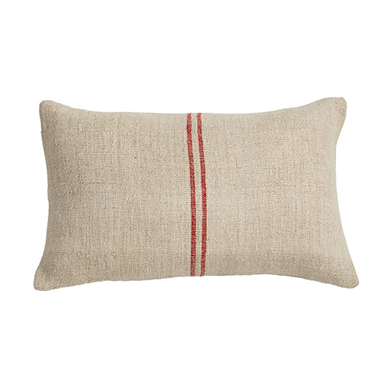Sack Feed Pillow Cover | ML Style | Meg Lonergan Interiors