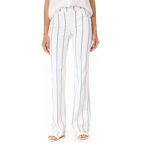 High Flare Side Zip Pants | ML Style | Meg Lonergan Interiors
