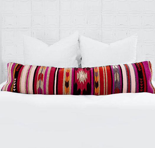 Baya Lumbar Pillow | ML Style | Meg Lonergan Interiors