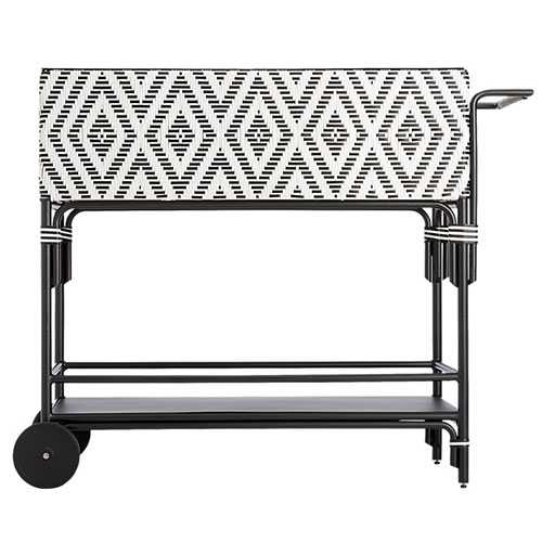 Escale Outdoor Bar Cart | ML Style | Meg Lonergan Interiors