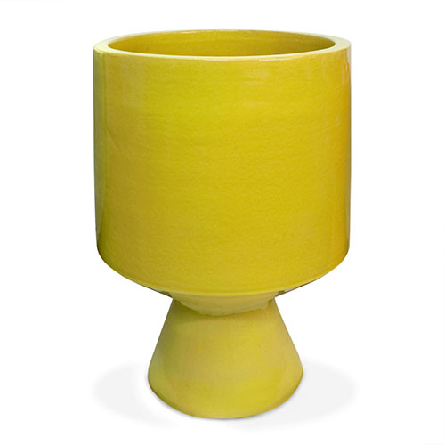 Yellow Okura Planter | ML Style | Meg Lonergan Interiors