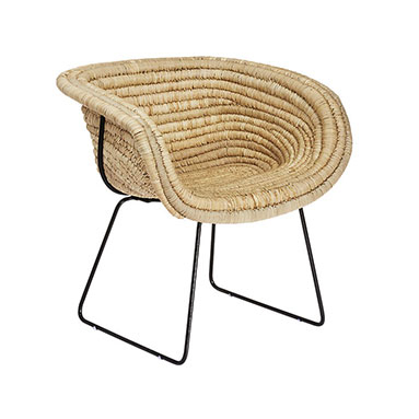 Natural Basket Chair – CB2 | ML Style | Meg Lonergan Interiors