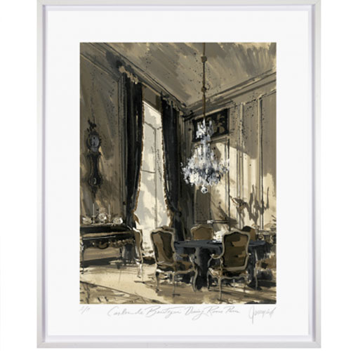 Jeremiah Goodman Painting | ML Style | Meg Lonergan Interiors