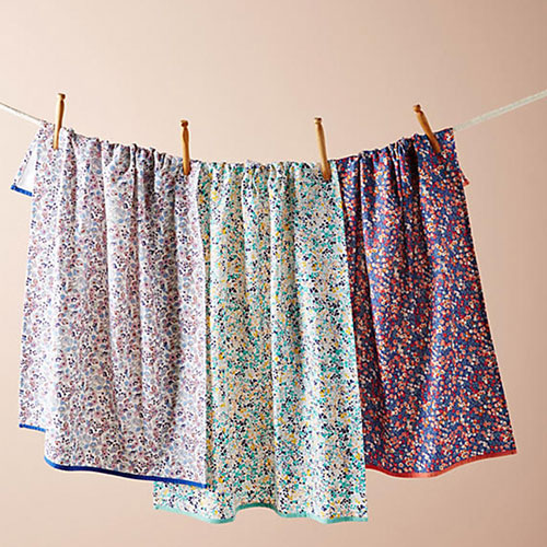 Liberty for Anthropologie Dish Towel Set | ML Style | Meg Lonergan Interiors
