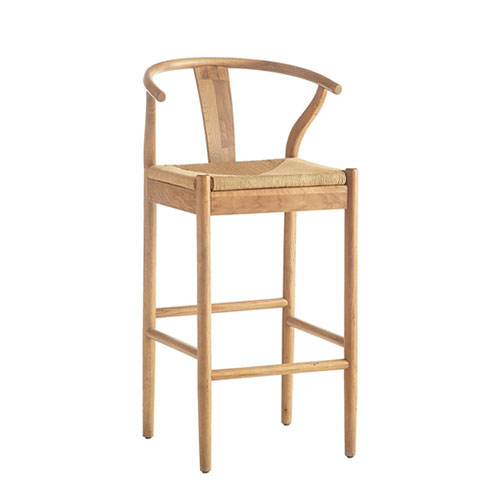 Danish Oak Bar Stool | ML Style | Meg Lonergan Interiors