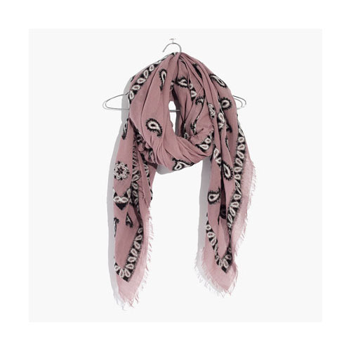 Madewell Bandana Jacquard Scarf | ML Style | Meg Lonergan Interiors