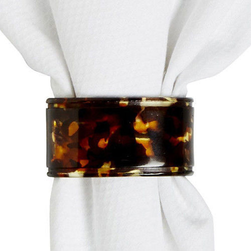 Juliska Oval Tortoise Napkin Ring | ML Style | Meg Lonergan Interiors