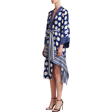 Robert Rodriguez Dot-Print Dress | ML Style | Meg Lonergan Interiors
