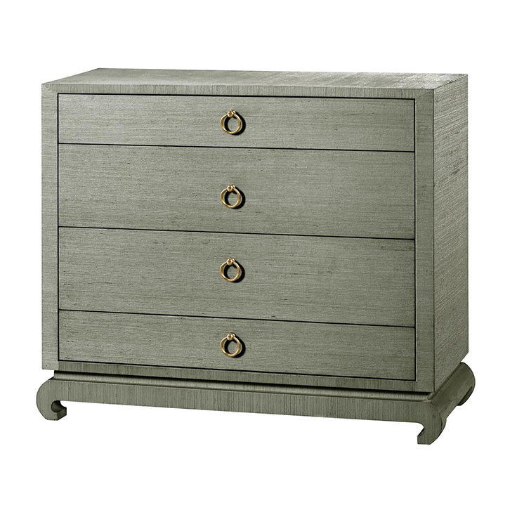 Bungalow 5 Ming – Grasscloth Dresser | ML Style | Meg Lonergan Interiors