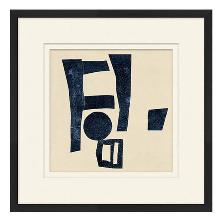 MARK D. SIKES – Navy Shapes 6 | ML Style | Meg Lonergan Interiors