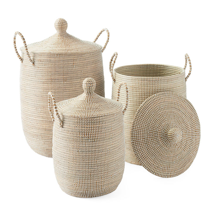 Serena & Lily – Solid La Jolla Baskets | ML Style | Meg Lonergan Interiors