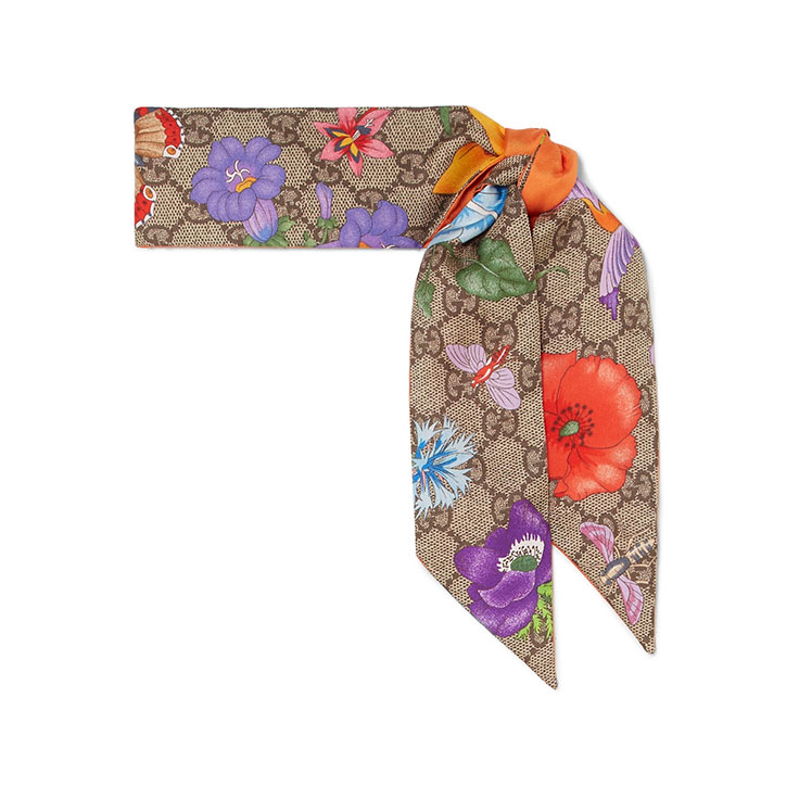 Gucci – Multicolored silk-twill | ML Style | Meg Lonergan Interiors