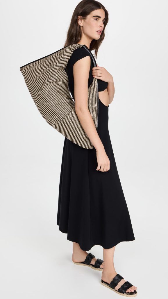 STAUD – Large Jetson Raffia Hobo Tote | ML Style | Meg Lonergan Interiors