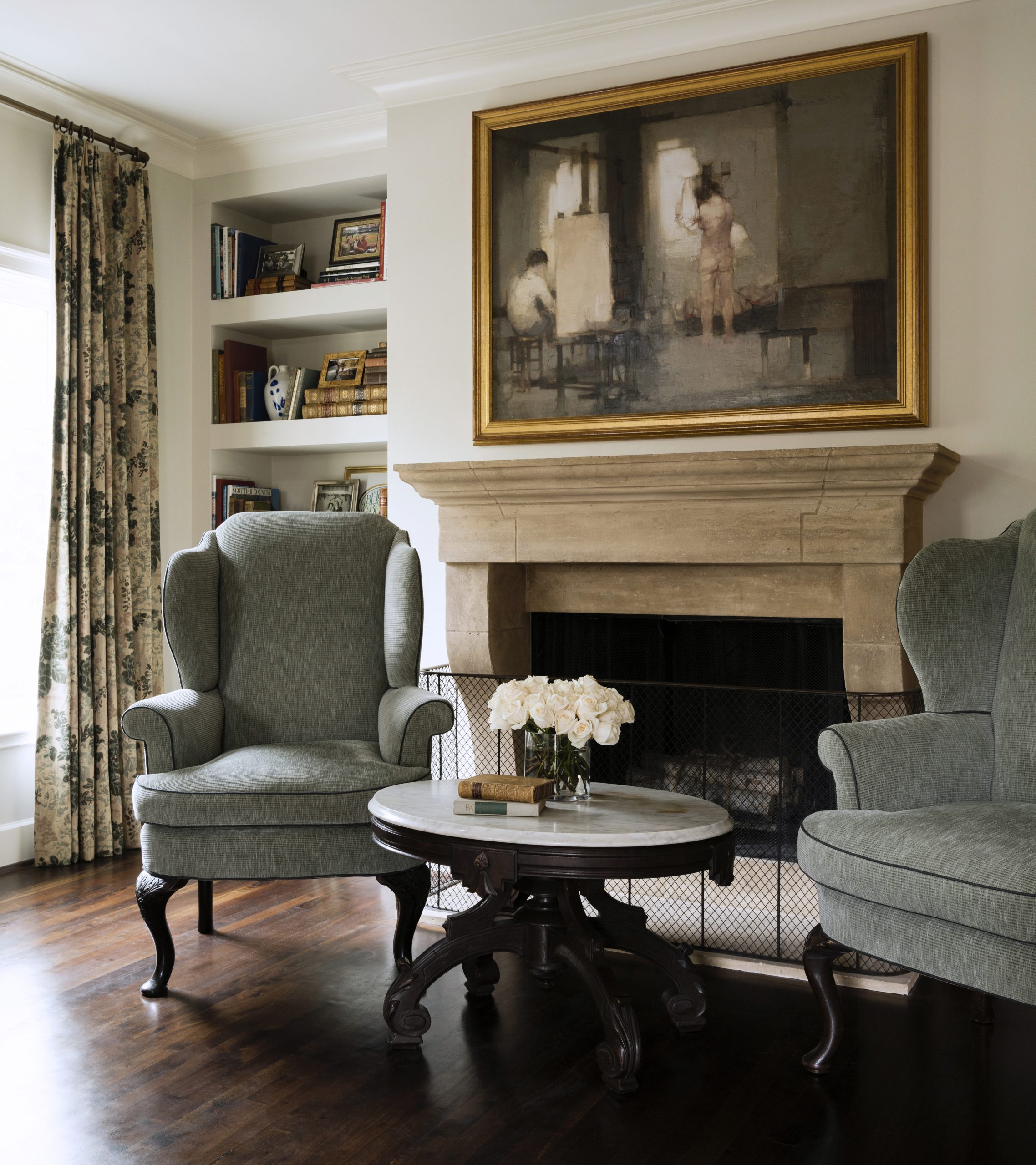 3 Ways To: Incorporate a pair of wingback chairs - Meg Lonergan