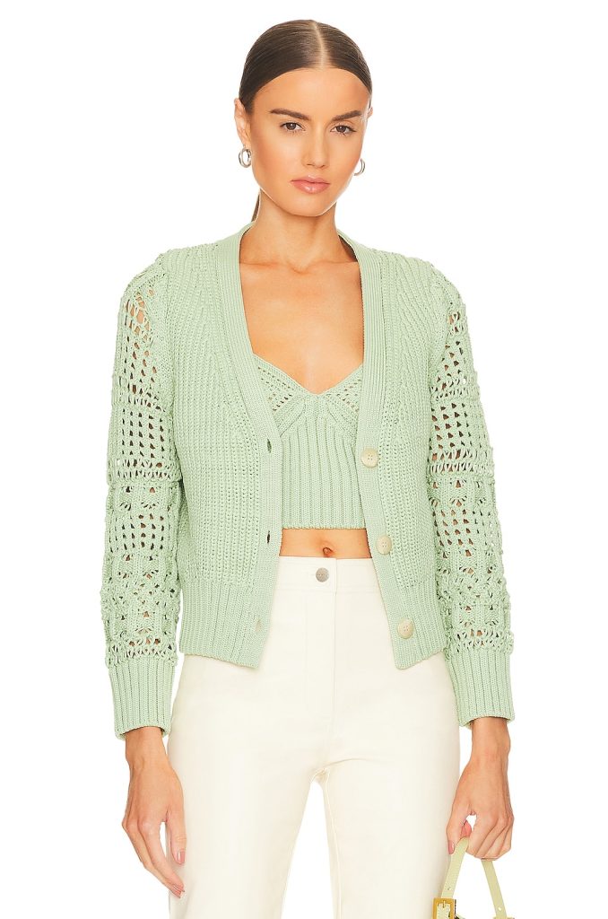 Jonathan Simkhai – Ambrose Crochet Cardigan | ML Style | Meg Lonergan Interiors