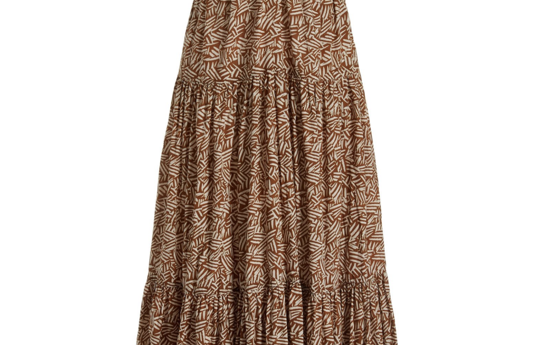 Jonathan Simkhai – Laurel Cutout Palm-Print Maxi Dress
