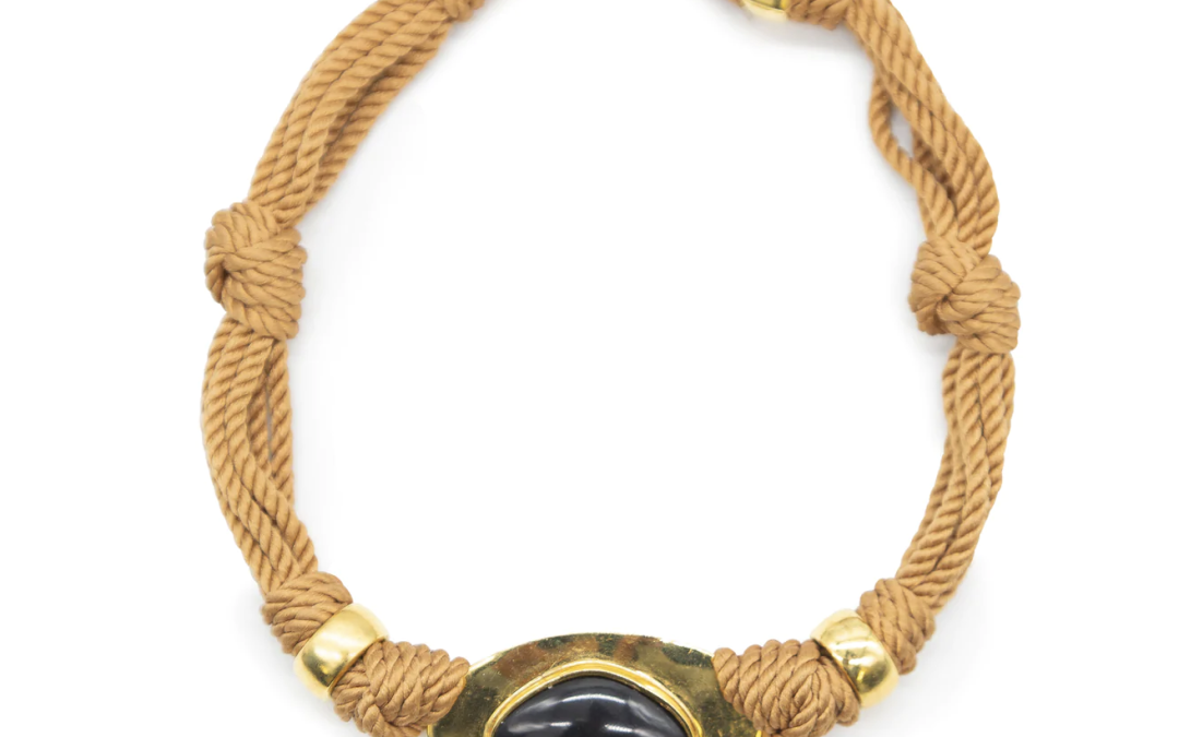 Vintage – Rope Pendant Necklace