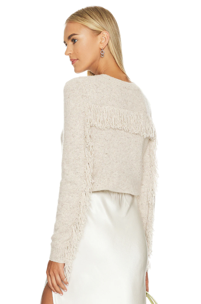 Autumn Cashmere – Fringed Sweater | ML Style | Meg Lonergan Interiors