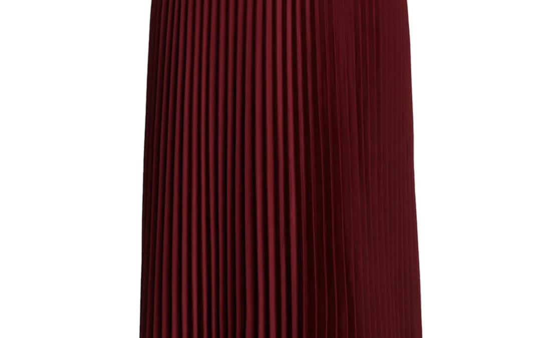 Co – Essentials Elastic-Waist Pleated Skirt