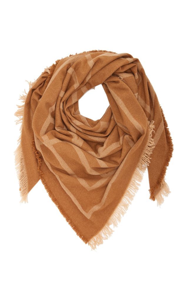 Totême – Monogram Wool-Cashmere Scarf | ML Style | Meg Lonergan Interiors