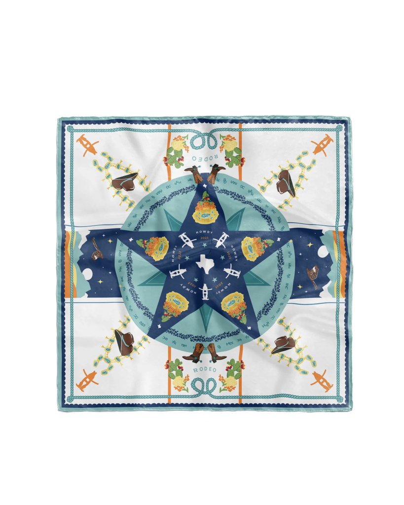 Saturday Silks x Christina Greene – Houston Rodeo Scarf | ML Style | Meg Lonergan Interiors