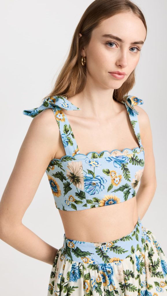 Agua Bendita – Rhea Aine Crop Top | ML Style | Meg Lonergan Interiors