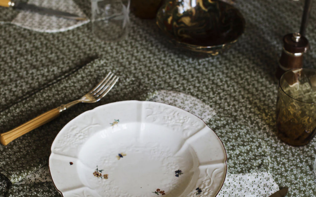 Parterre – Eaddy Printed Petal Placemat Set