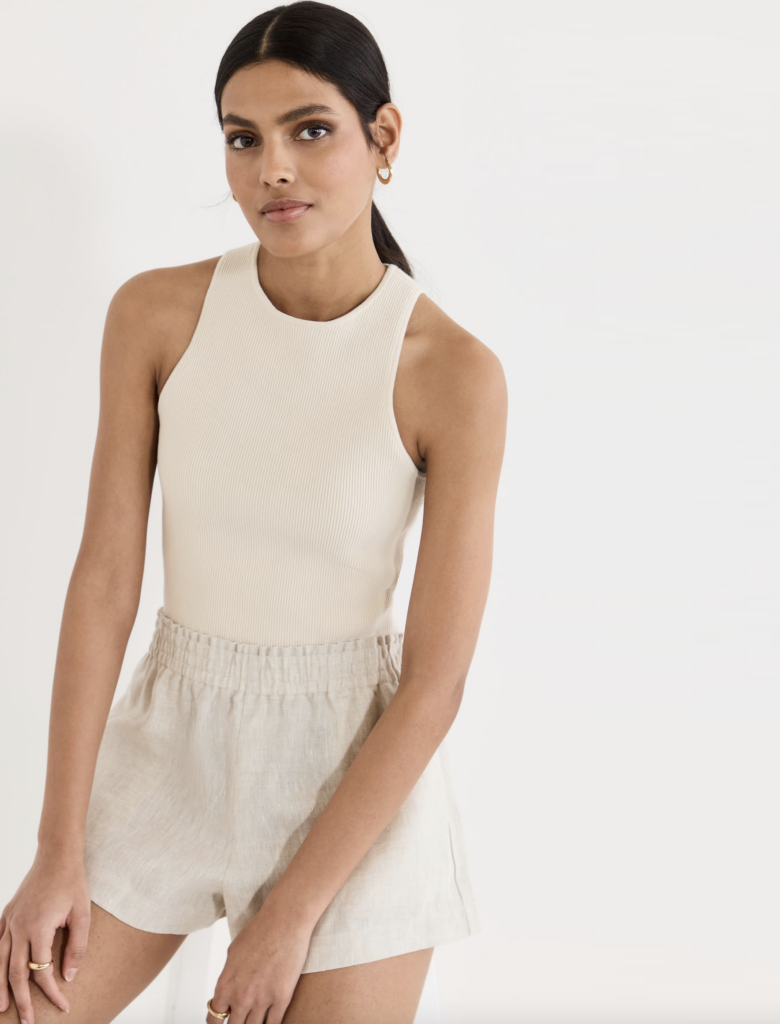 Reformation – Hudson Ribbed Sweater Tank | ML Style | Meg Lonergan Interiors