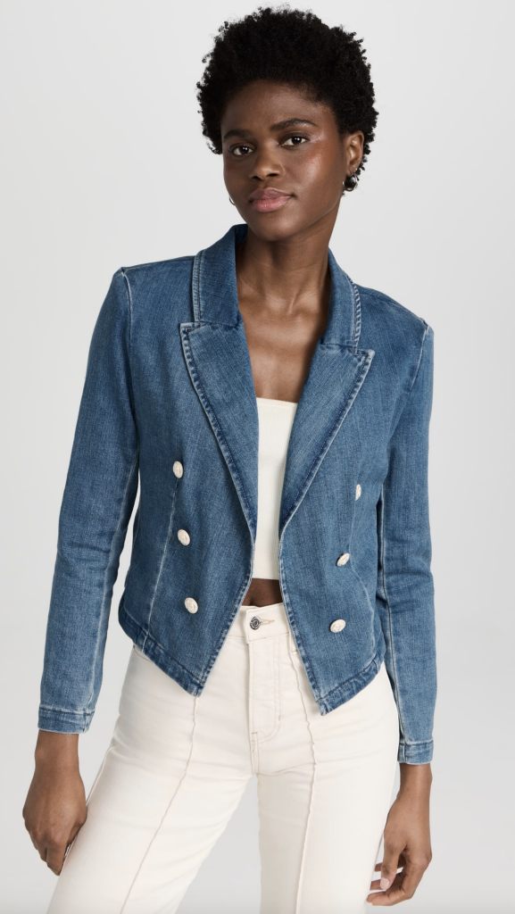 L’AGENCE – Wayne Crop Double Breast Jacket | ML Style | Meg Lonergan Interiors